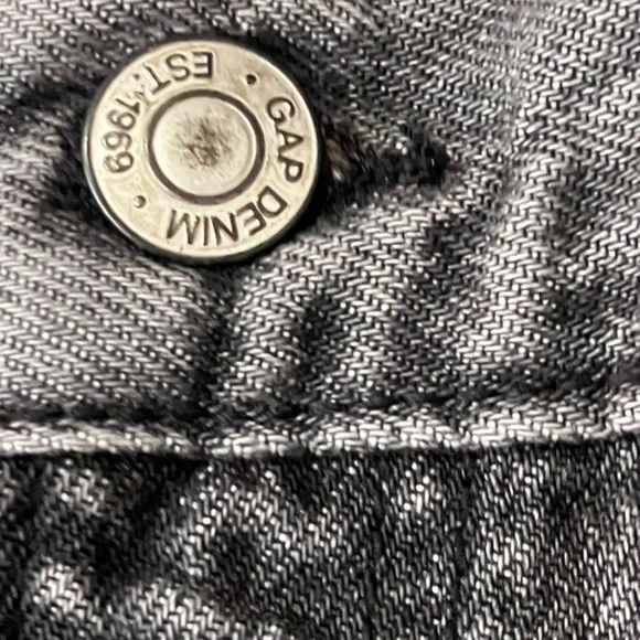 Gap black light wash barrel high waist jeans - Picture 5 of 8